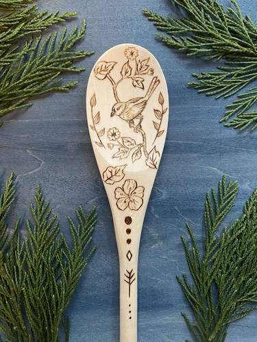 Wooden spoon wood - wooden, art