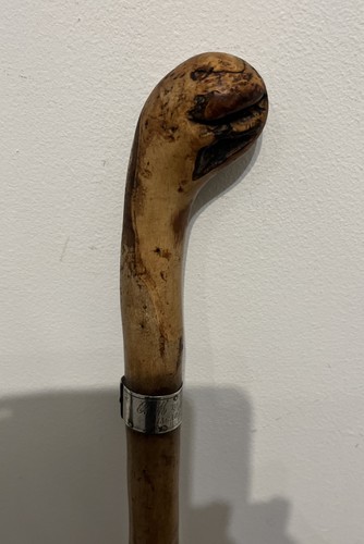 Antique walking knobstick