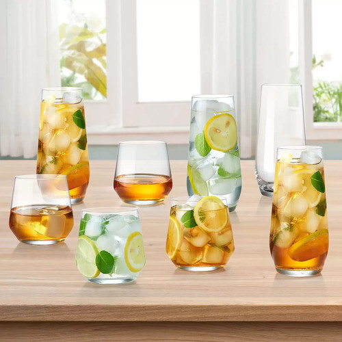 King crystal glassware set - crystal,