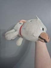Minecraft Grey Wolf Soft Toy