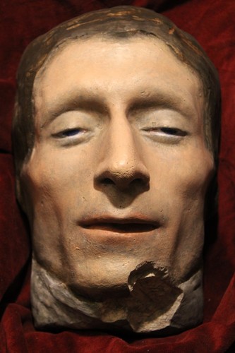 Death mask male - death, haunting