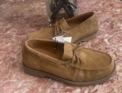 Nwt zara men tan brown - nwt, suede