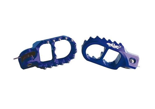 Geco blue footpegs ktm sx - footpegs,