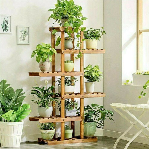 Reinforced tall wood plant - 52",