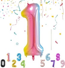 40" 32" Number Balloons Foil