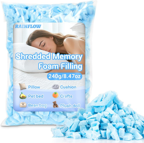 Rainflow shredded memory foam - rainflow,