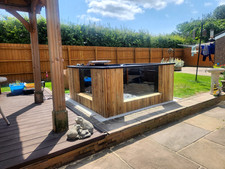 pond with viewing window 2m x