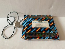 Vintage Pifco 20 Merry Lights retro Christmas string lights in original box