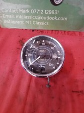 Tr2 speedometer gauge domed - speedometer,
