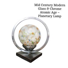 MCM Glass Lamp Atomic