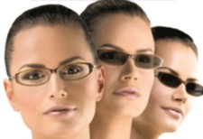 Reglaze Glasses with photomatic transition lenses + antiscratch coating