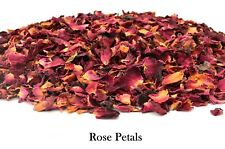 Dried Rose Petals & Rose Buds - Pink Red Yellow White - UK Stock - TOP Quality