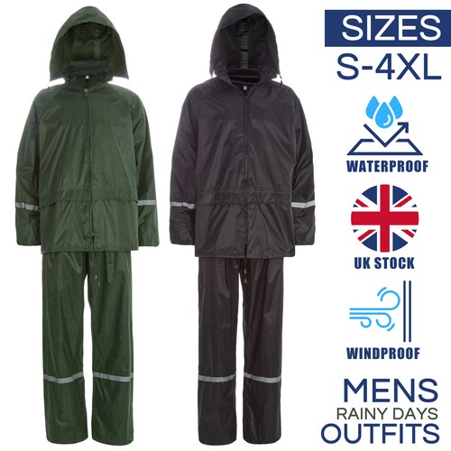 Mens waterproof rain over suit - rain,