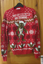 Mens Gremlins red Christmas
