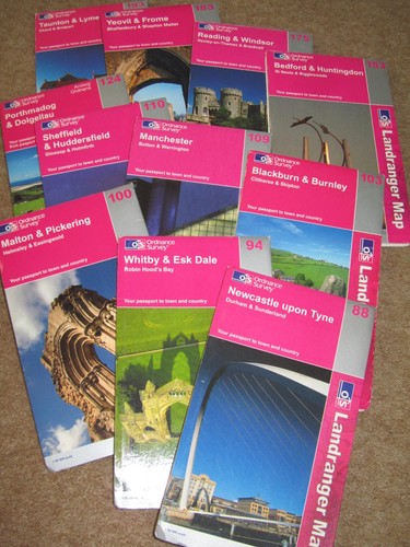 Ordnance survey landranger - ordnance,