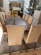 Wooden Padded Dining Chairs Pack of 10