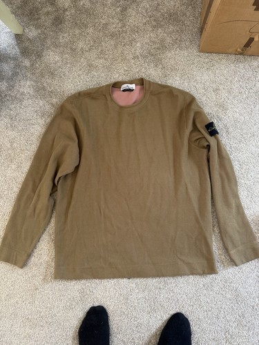 Stone island ribbed jumper - stone,