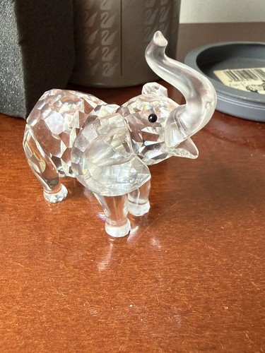 Swarovski crystal elephant - crystal,