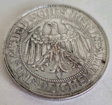 1928 E 5 Reichsmark Weimar