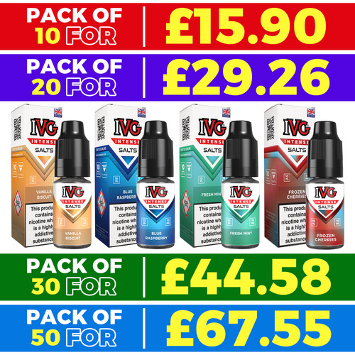 Ivg intense nic salt liquid - salt, e