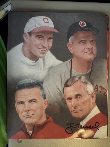 Jim tressel signed - tressel, 8x10