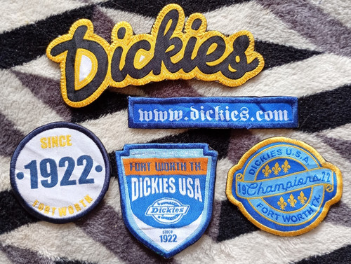 Fabric dickies usa patches - usa,