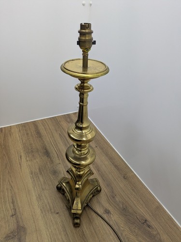 Vintage brass lamp - , base