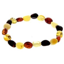 Certified Baltic Amber Bean