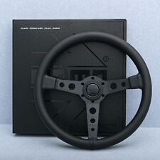 MOMO Prototipo P5 Black Edition 350mm Steering Wheel Genuine Leather UK