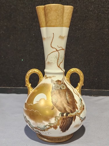 Royal bonn hand painted owl - royal,