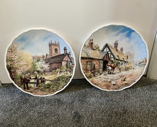 Vintage royal doulton plates - vintage,