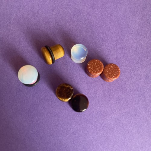 10mm 00g ear gauges plugs - 10mm,