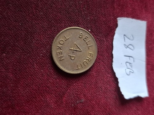 Bellfruit token - 4p,