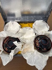 Lacquer Soup Bowls Set of 5