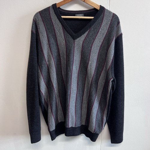 Wolsey neck stripe jumper - neck,