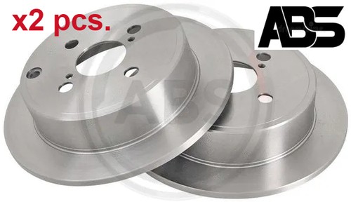 Pcs rear brake disc - x2,