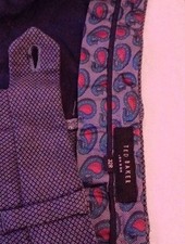 Blue With Black Thin Diamond