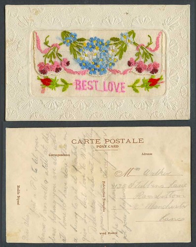 Ww1 silk embroidered - ww1,