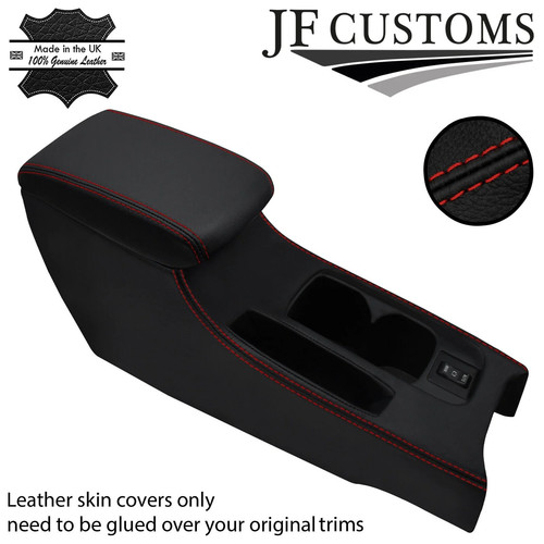 Red stitch centre console - d,