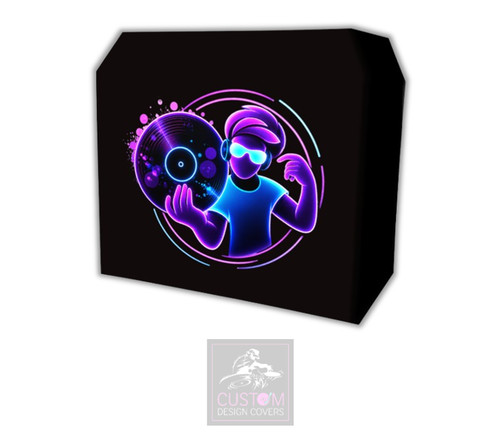 Lycra booth cover - dj, dj