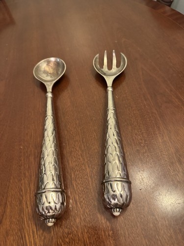 Vintage salad servers - salad,