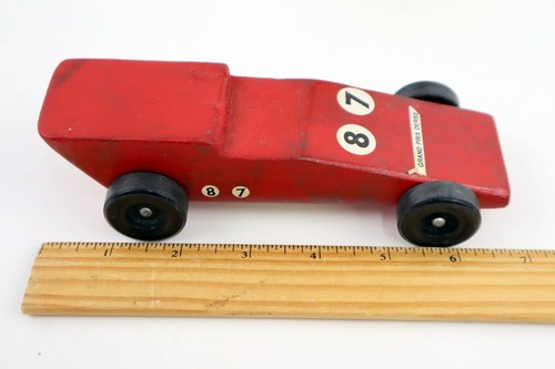 Vintage pinewood derby car bsa - pinewood,