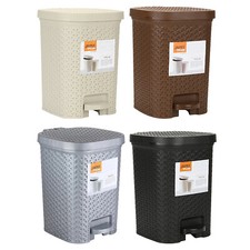 Rattan 7L Pedal Bin - Bathroom