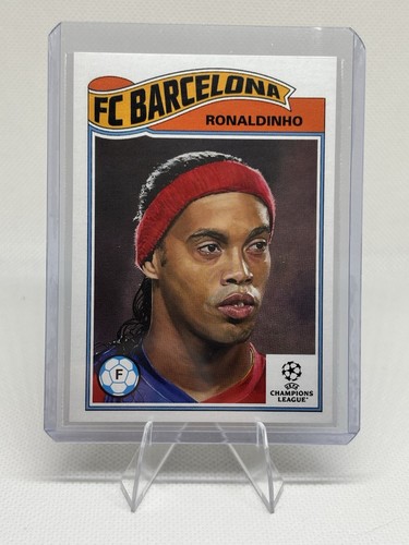 Topps living set ronaldinho - topps,