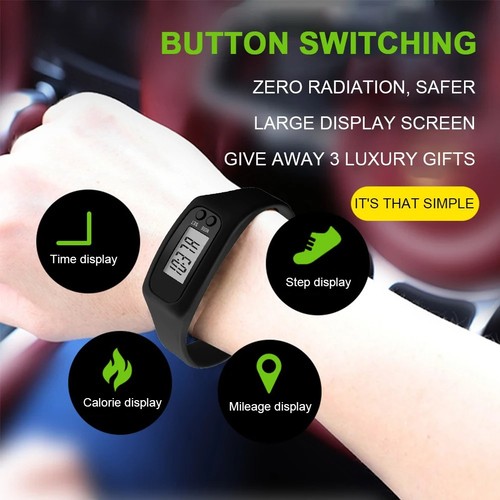 Step counter watch - step,