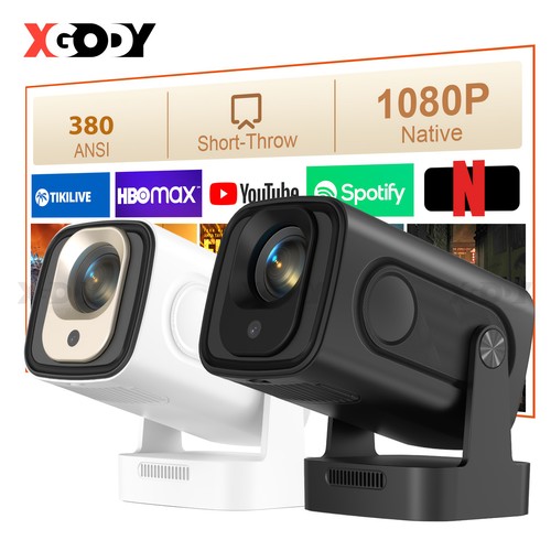Xgody mini projector - 4k,