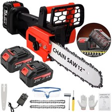 12" Electric Cordless Chainsaw