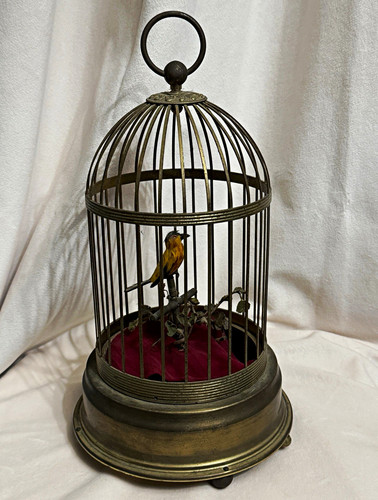 Vintage german singing bird - vintage,