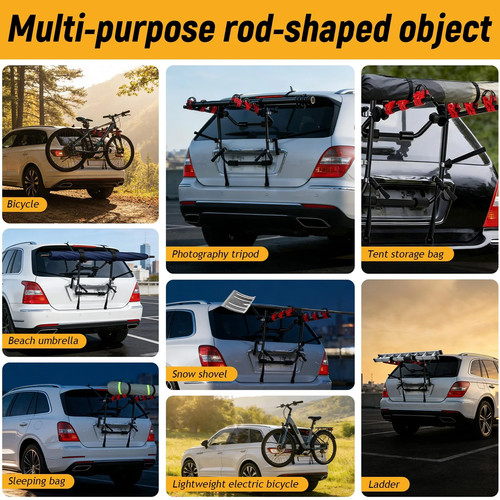 Bicycle hitch bike - 3-bicycle, rack