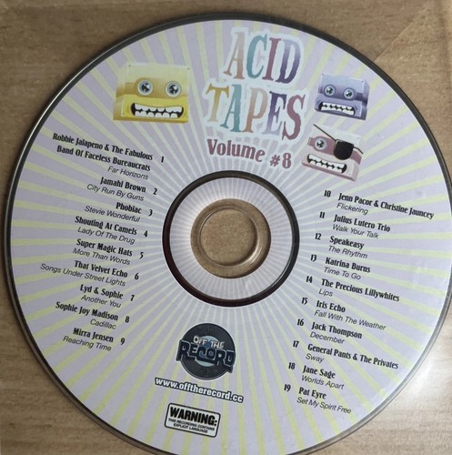 Acid tapes vapour - vapour, trail